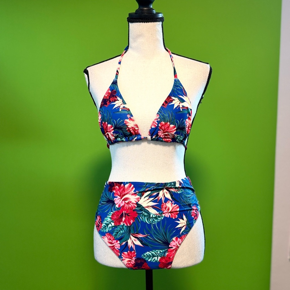 Tropical Floral Bikini Set